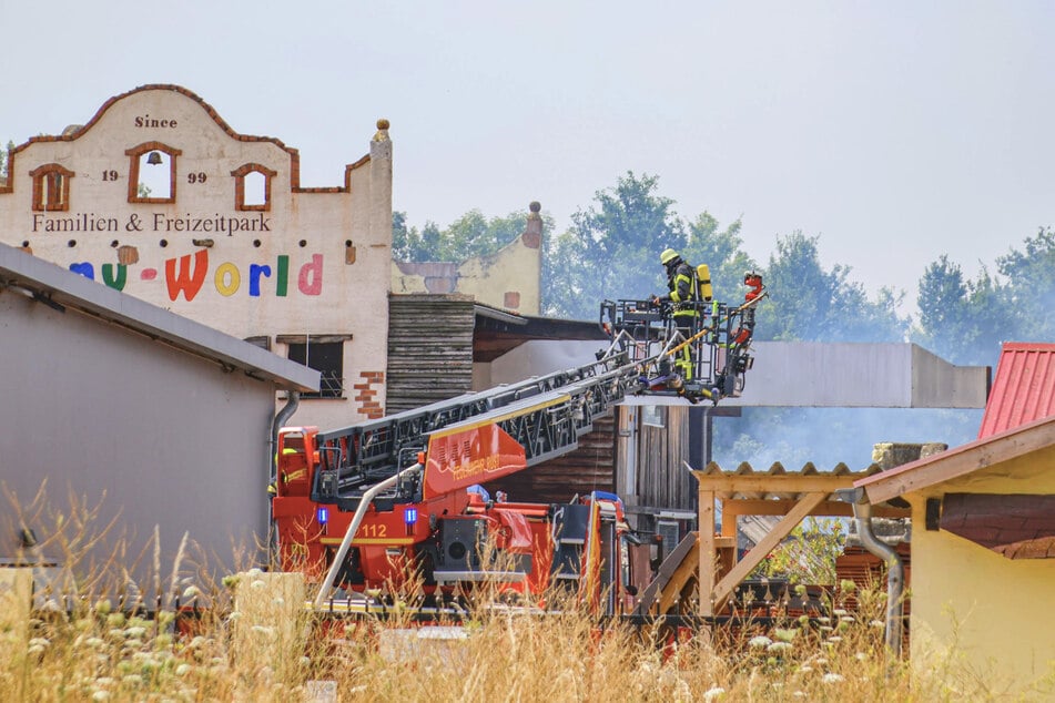 Nach einer Stunde hatte die Feuerwehr die Flammen im Griff.