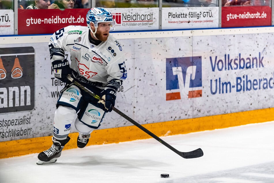 Yannick Drews (27) hatte einen Riesenanteil am Aufstieg der Eislöwen.