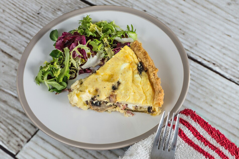 It's not hard to make a good quiche, so don't worry too much.