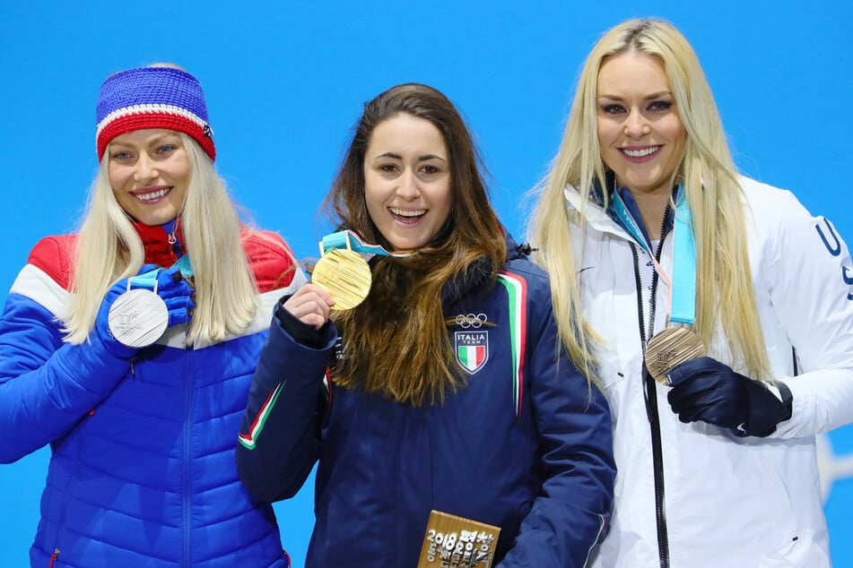 2018 feierte Sofia Goggia (33, M.) mit Gold bei den Olympischen Spielen in der Abfahrt den größten Erfolg ihrer Karriere.