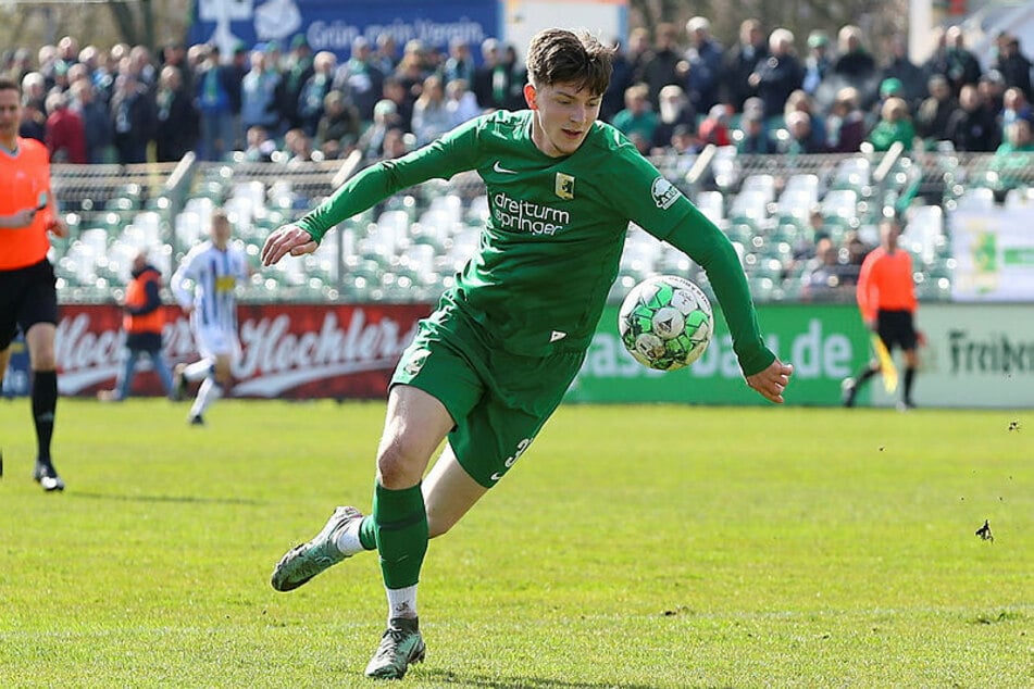 Trainer-Sohn Maximilian Jagatic schnürte einen Doppelpack. (Archivbild)