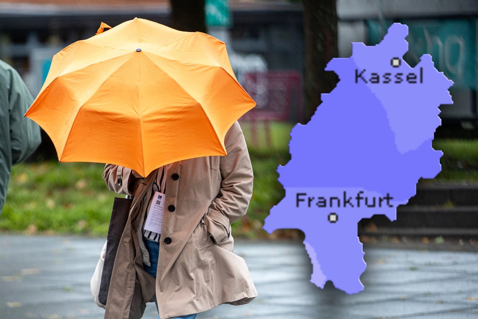 Trist und nass! Das Wetter in Frankfurt und Hessen zeigt sich derzeit wahrlich nicht von seiner besten Seite.