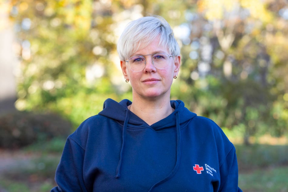 Ulrike Peter (46) ist Sprecherin des DRK Dresden.