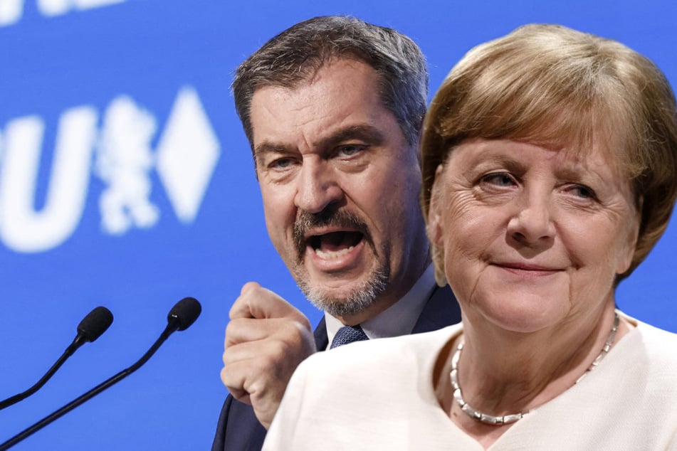 Söder poltert weiter gegen Grüne – jetzt meldet sich Ex-Kanzlerin Merkel zu Wort