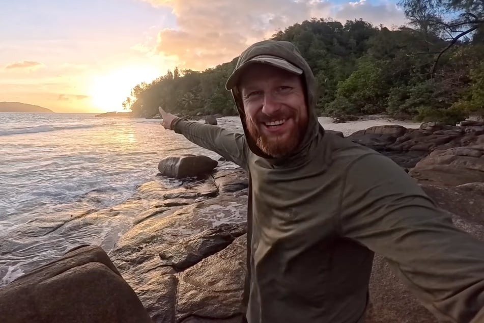 Fritz Meinecke (37) filmte nach langer Durststrecke wieder ein Survival-Erlebnis.