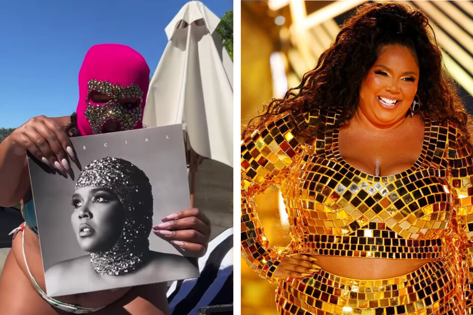 Lizzo dropped an attitude-filled clip to announce the track list on her upcoming album.