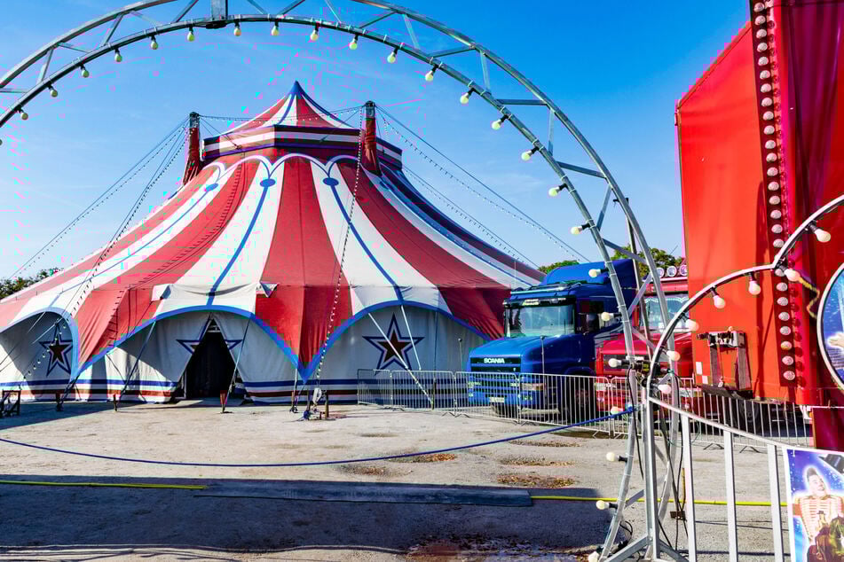 Das Zelt des "Circus Paul Busch" steht mittlerweile nicht mehr in Bautzen. (Archivfoto)
