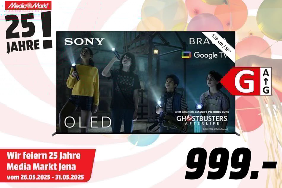 55-Zoll Sony-Fernseher
für 999 Euro.