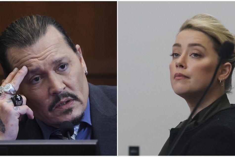Johnny Depp (l.) took the stand for the second time during his shocking defamation trial against ex-wife Amber Heard (r.).