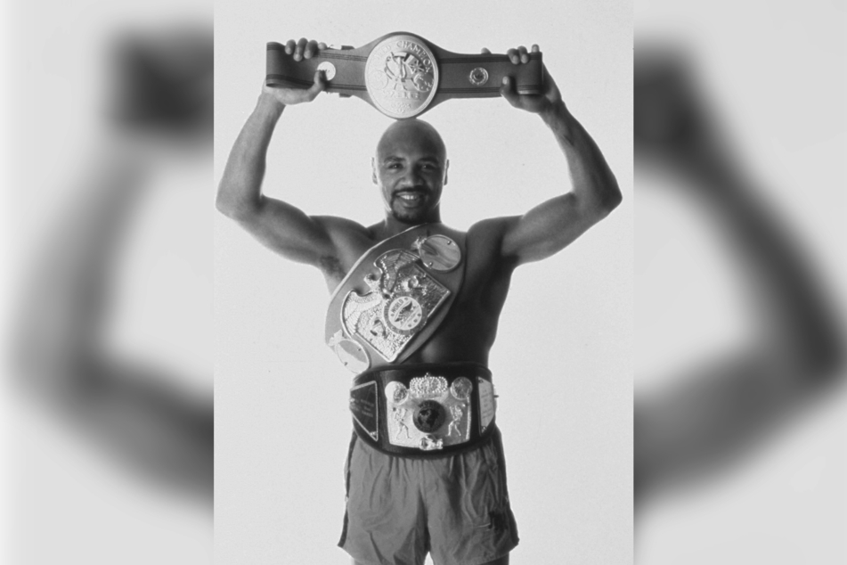 Hagler was only knocked down once during his professional career and defended his middleweight crown 12 times.