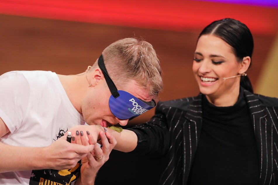 Amira und Oliver Pocher bei der Live-Show "Pocher vs. Wendler - Schluss mit lustig!" am 1. März in Köln.