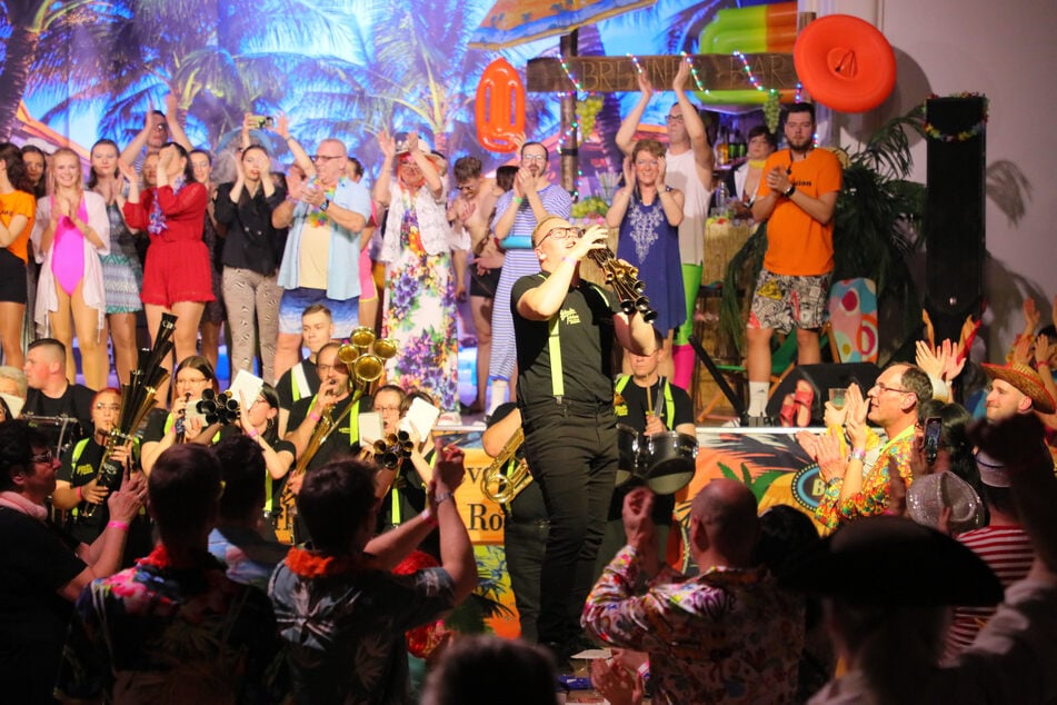 Im "Haus des Gastes" wird drei Tage am Stück gefeiert.