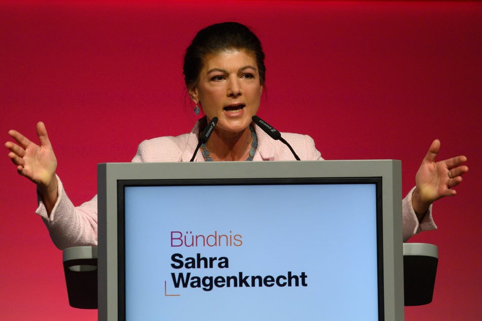 Sahra Wagenknecht (56) und das BSW zeigte Robert Habeck nach seiner Rede in Dresden im August 2024 an.
