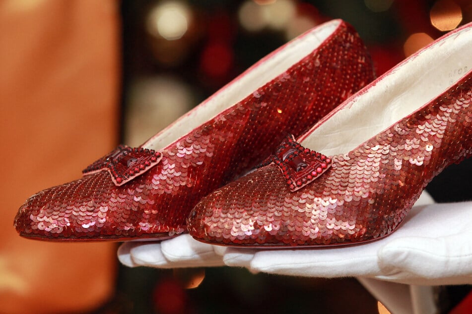 Terry Martin has pled guilty after being charged with stealing a pair of ruby slippers worn by Judy Garland in The Wizard of Oz.