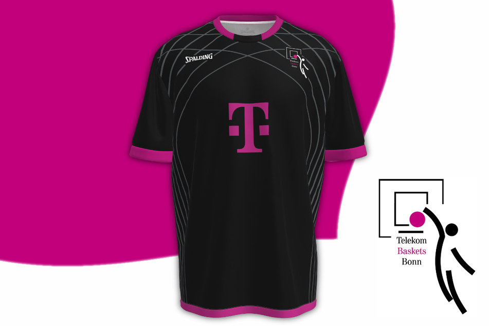 Baskets Shooting Shirt BBL 2022/23 - Farbe Schwarz
