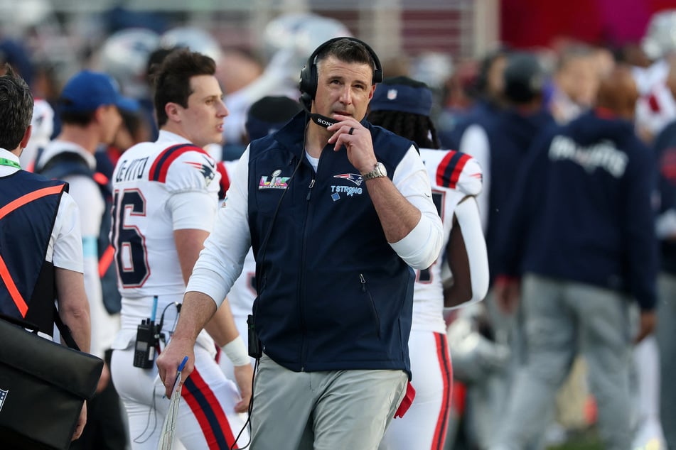 Der ehemalige NFL-Linebacker Mike Vrabel (50) ist seit 2025 als Headcoach bei den New England Patriots im Amt.