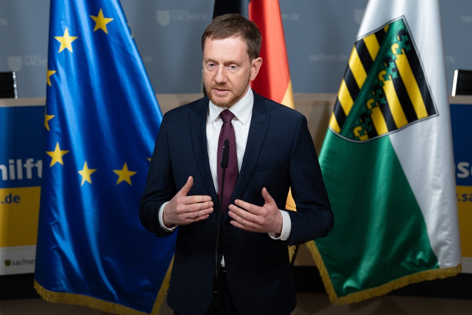 Regierungschef Michael Kretschmer (47, CDU) ist zufrieden mit der Zusammenarbeit.