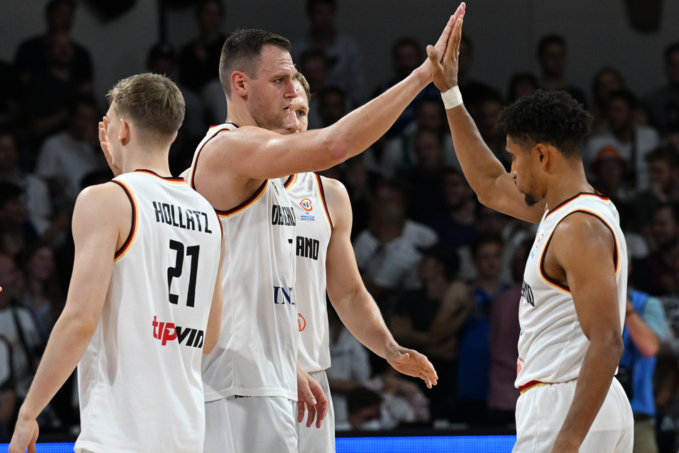 Die Akteure der deutschen Basketball-Nationalmannschaft glauben an ein erfolgreiches Abschneiden bei der Heim-EM.