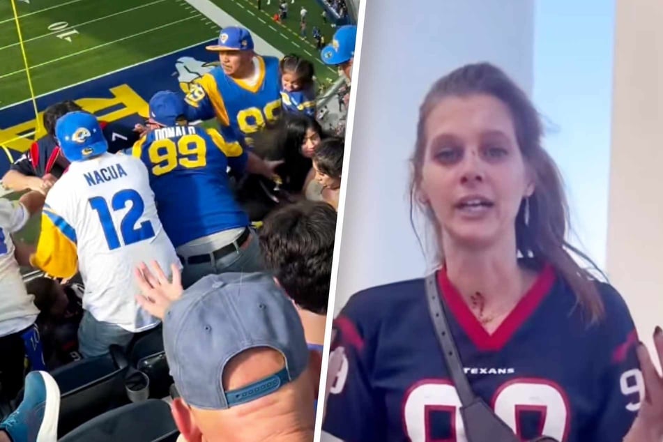 Después de la pelea en el estadio, la supuesta víctima se pronunció.