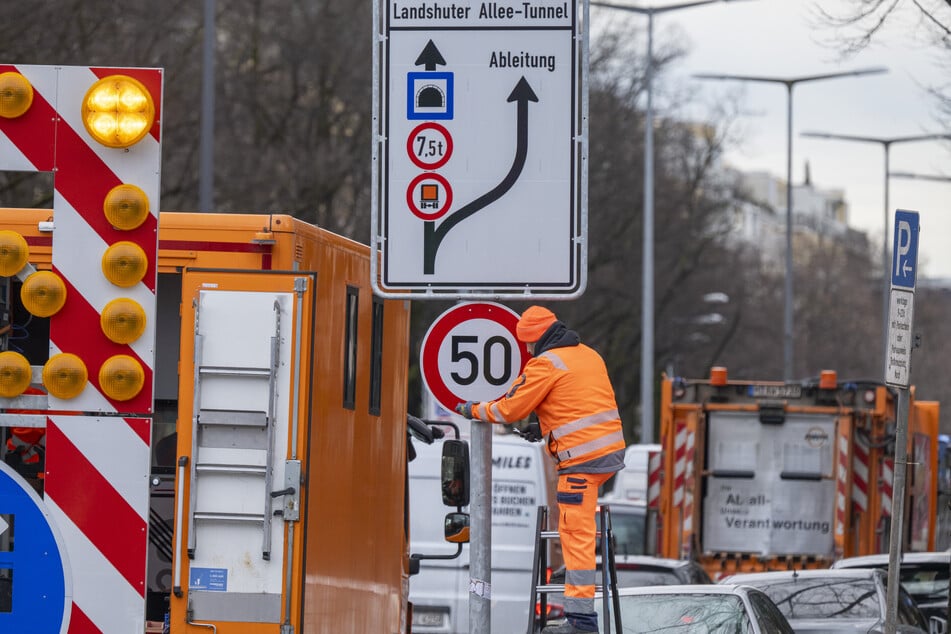 In der Landshuter Allee gilt wieder Tempo 50.