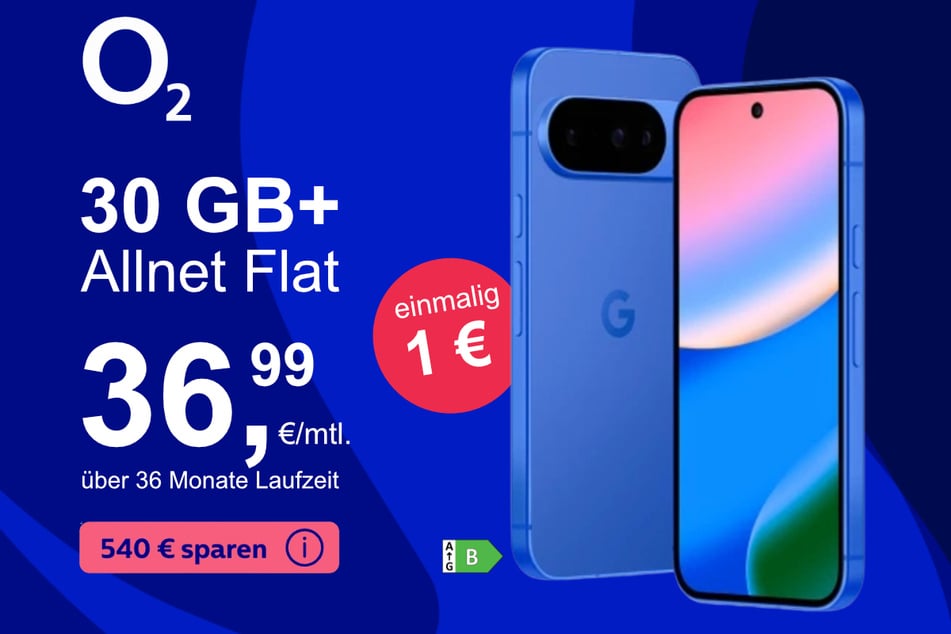 Das Google Pixel 10 Pro für einmalig nur 1 Euro im o2 Mobile M.