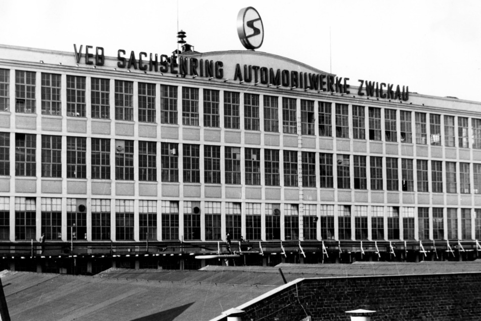 Das frühere Sachsenring-Werk in Zwickau.