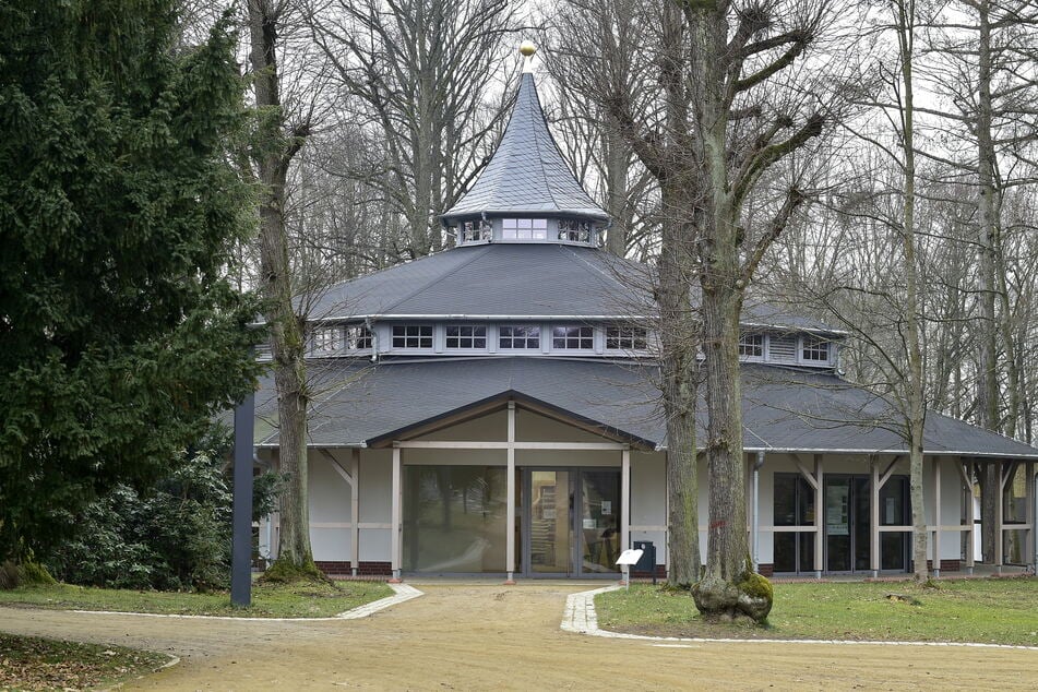 Das Hippodrom im Stadtpark von Limbach-Oberfrohna wird jetzt zum Trauzimmer im Grünen.