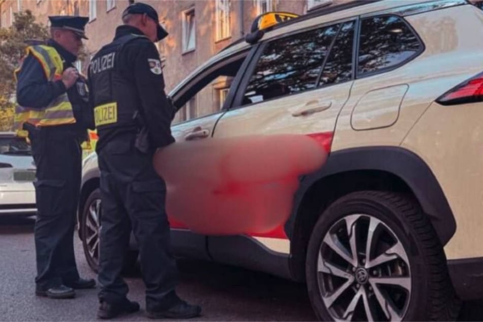 Auch Taxis sind einer Überprüfung unterzogen worden.