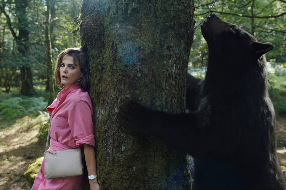 Star Keri Russell plays one of the leading roles in Cocaine Bear.