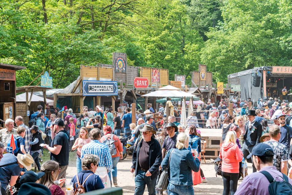 Rund 30.000 Besucher pilgern alljährlich in den Wilden Westen nach Radebeul.