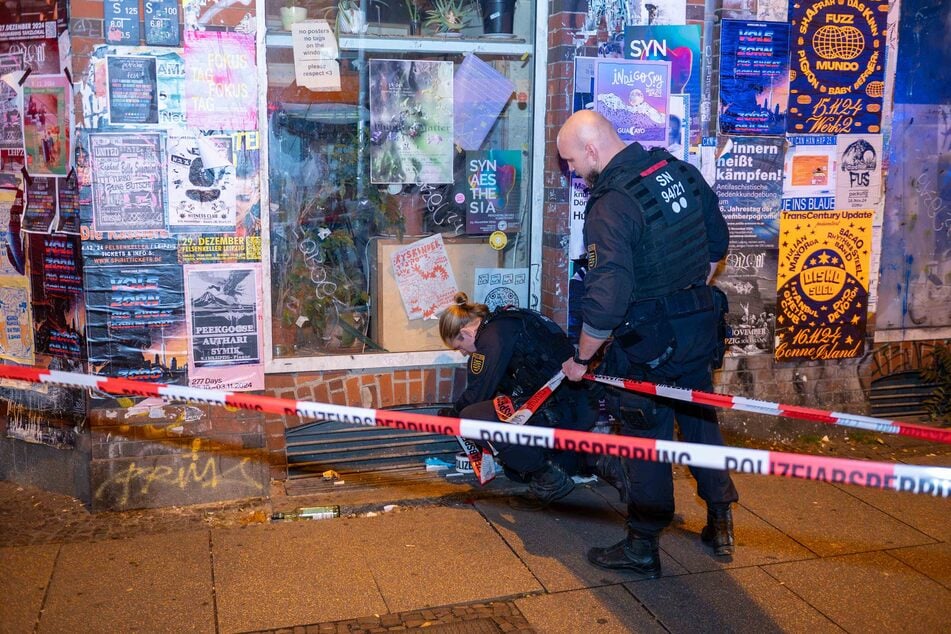 Bis auf ein paar Glasscherben konnte die Polizei nichts finden.