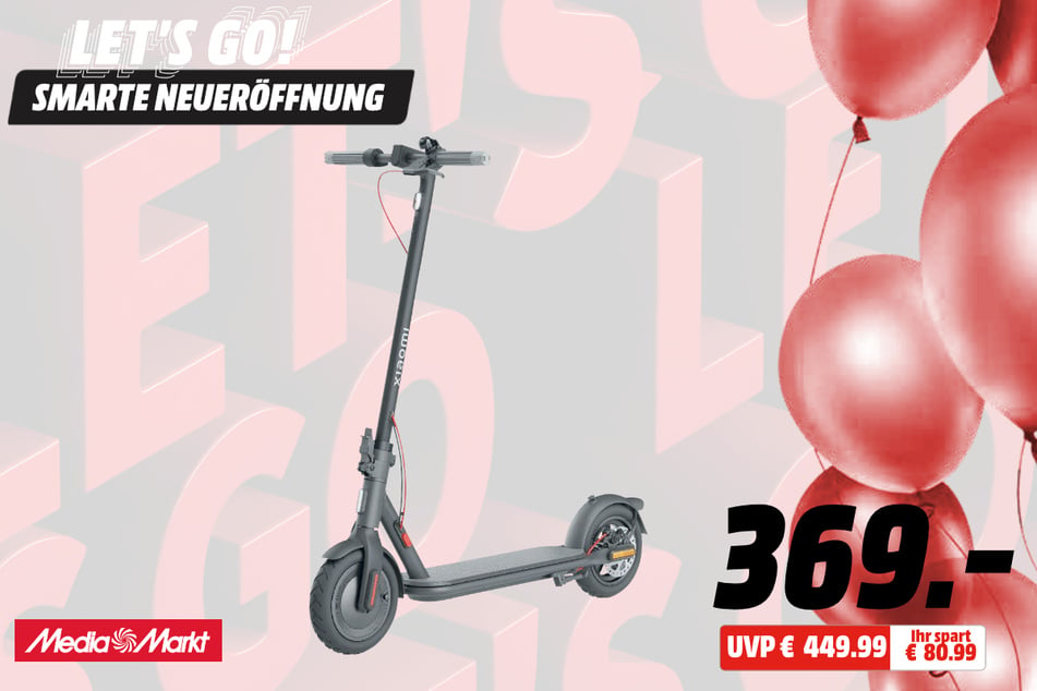 Xiaomi-E-Scooter für 369 statt 449,99 Euro.