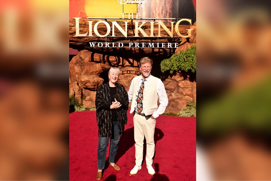 Allers mit seiner Frau Leslee bei der Weltpremiere von Disneys "The Lion King" 2019.