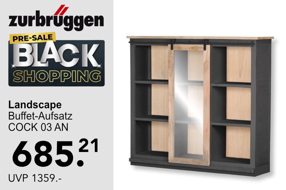Der Landscape Buffet-Aufsatz Dock 03 AN für 685,21 statt 1.359 Euro.