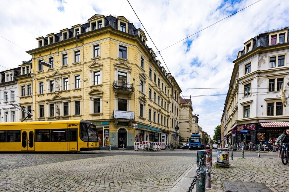An der "Schiefen Ecke" (Görlitzer/Rothenburger Straße) geht die Zahl der Delikte zurück.