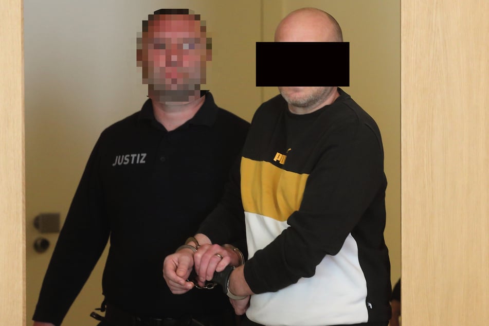 Christian B. (45) kassierte nun Haftaufschlag im Landgericht Dresden.