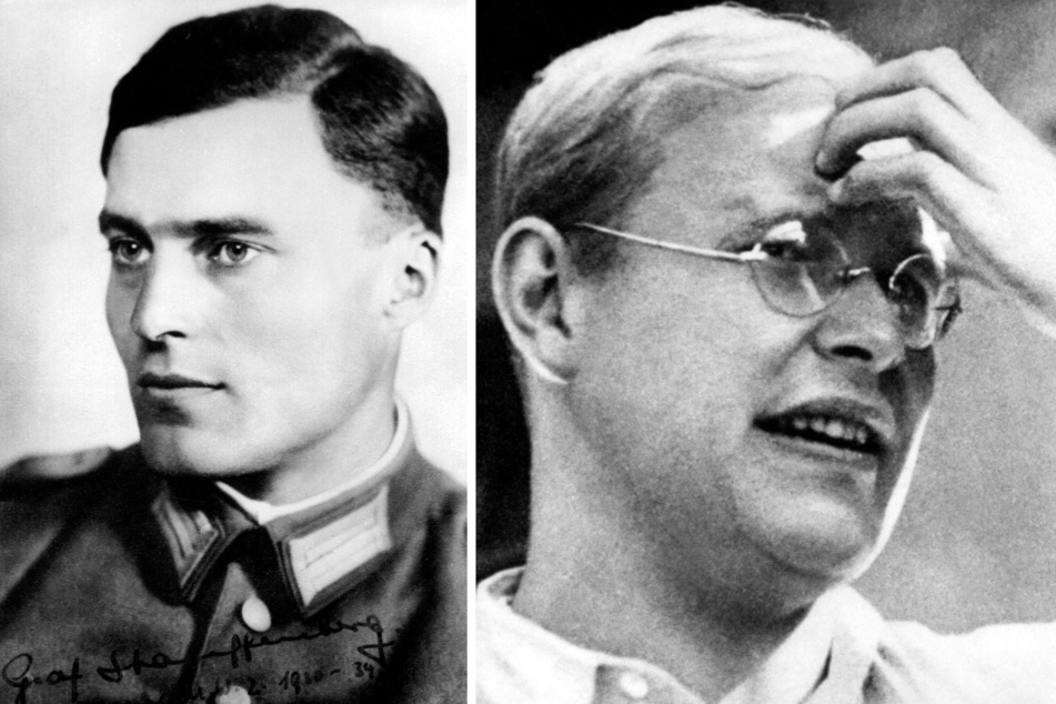 Claus Schenk Graf von Stauffenberg (†36, l.) und Dietrich Bonhoeffer (†39, r.) kämpften gegen das NS-Regime und starben während des Zweiten Weltkriegs.