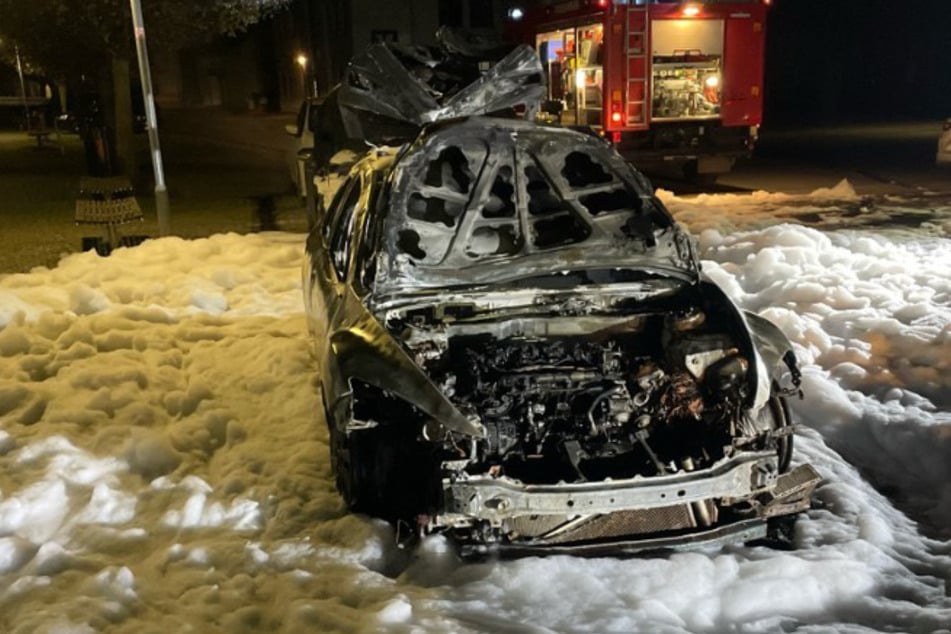 Der Mazda war nicht mehr zu retten.