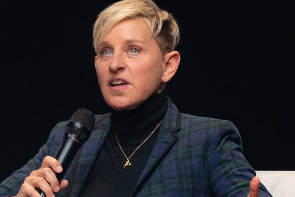 Ellen DeGeneres at the Bell Center in Montreal in 2019.