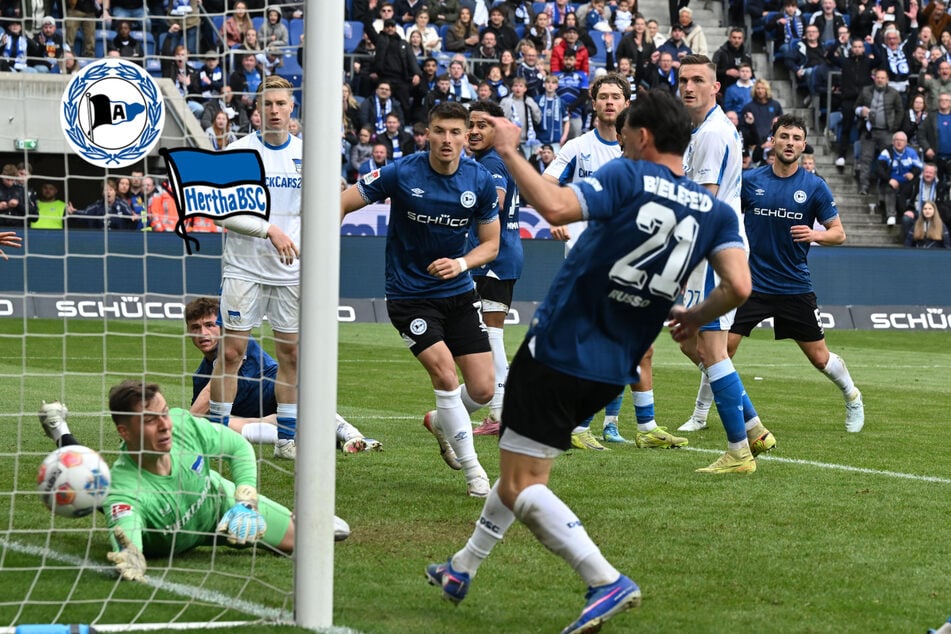 Hertha erst Spielverderber, dann völlig desolat: Arminia feiert mit 6-Tore-Gala den Klassenerhalt