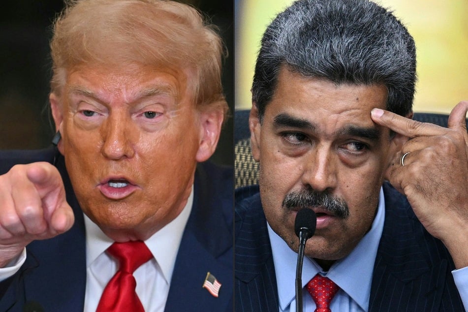 The Donald Trump administration has raised a bounty on Venezuelan President Nicolas Maduro (r.) to $50 million.