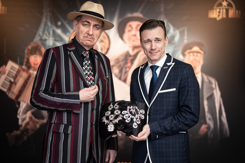 In der Jubiläums-Show geht's um prominente Beute: die Juwelen aus dem Grünen Gewölbe.