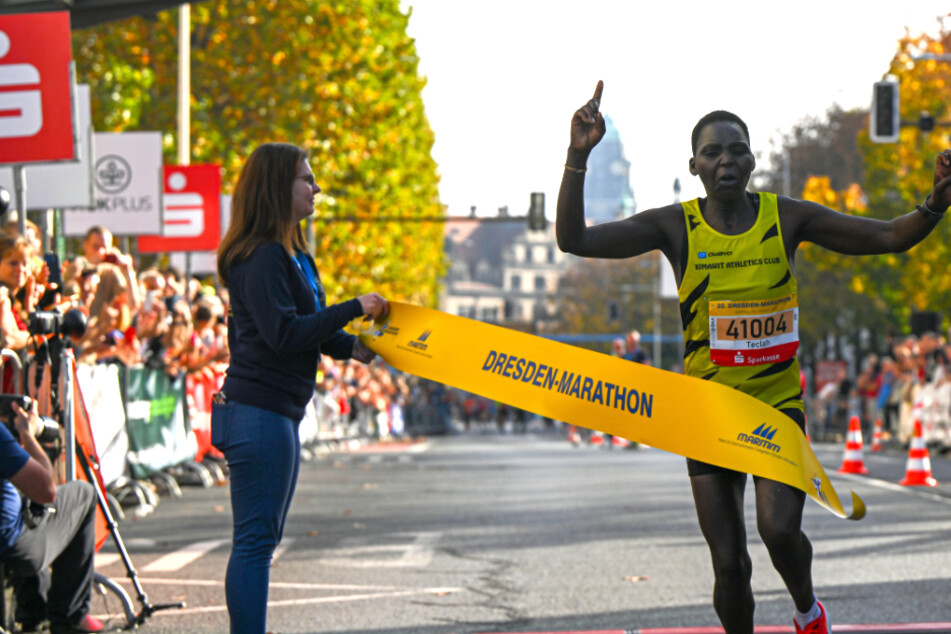 23. Auflage des Dresden-Marathons lockt Tausende: Wer beerbt Rekord-Läuferin Chebet?