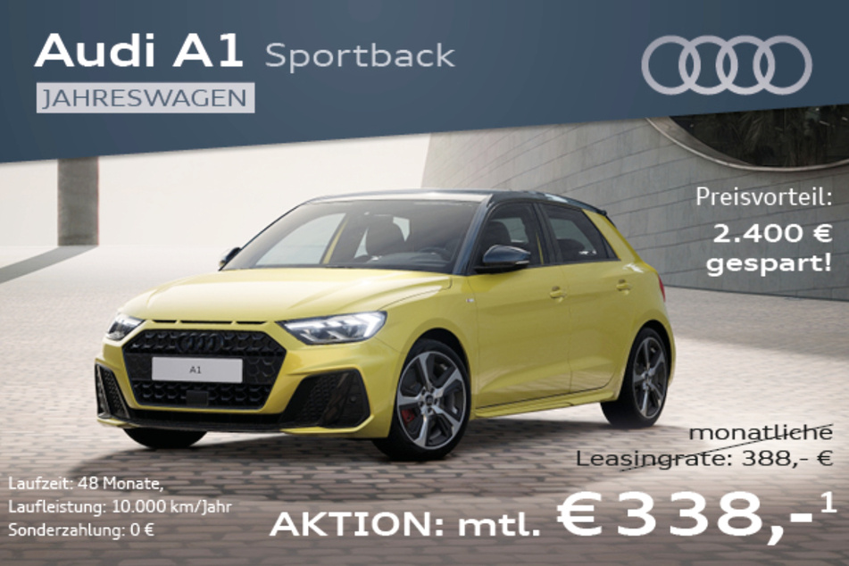 Mit den vorderen Sportsitzen beschert Euch der Audi A1 Sportback ein ganz neues Fahrgefühl.