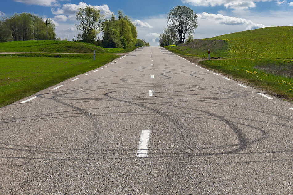 Visible skid marks are just one way tire rubber ends up in the environment.