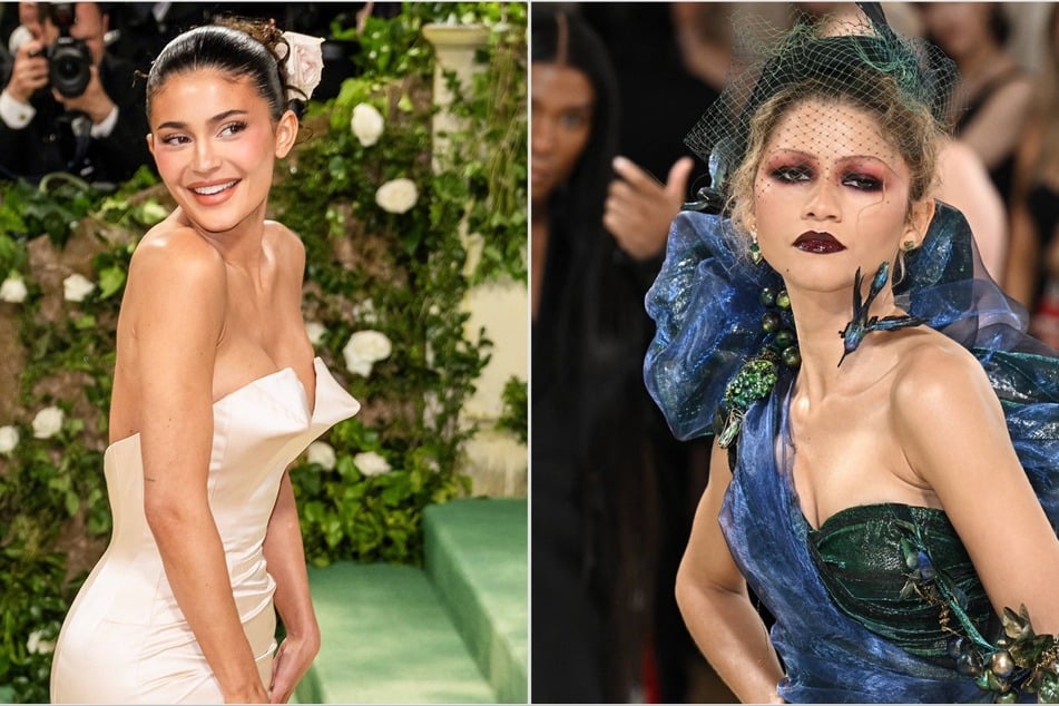 The Met Gala is upon us and with it comes the A-listers that will put their fashionable twists on this year's theme, Superfine: Tailoring Black Style, including Kylie Jenner (l.) and Zendaya.