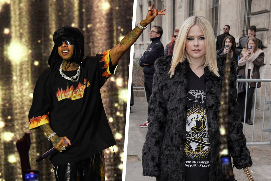 Sängerin Avril Lavigne (38) und Rapper Tyga (33) wurden knutschend in Paris gesichtet.