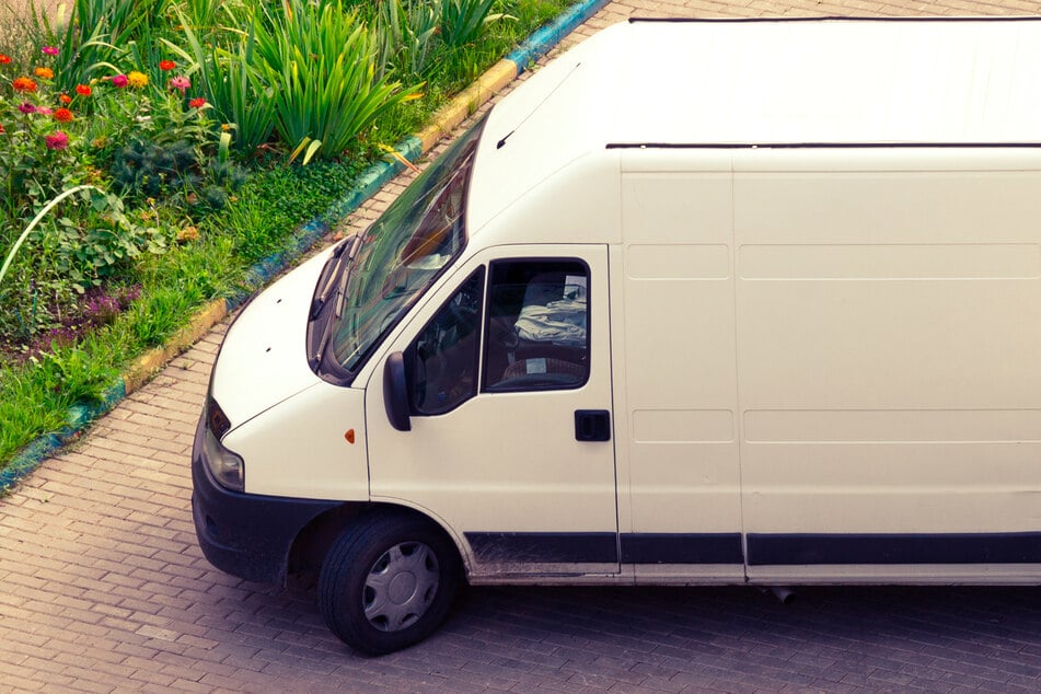 Die Mitarbeiter brauchten den Transporter für ihre Arbeit. (Symbolbild)