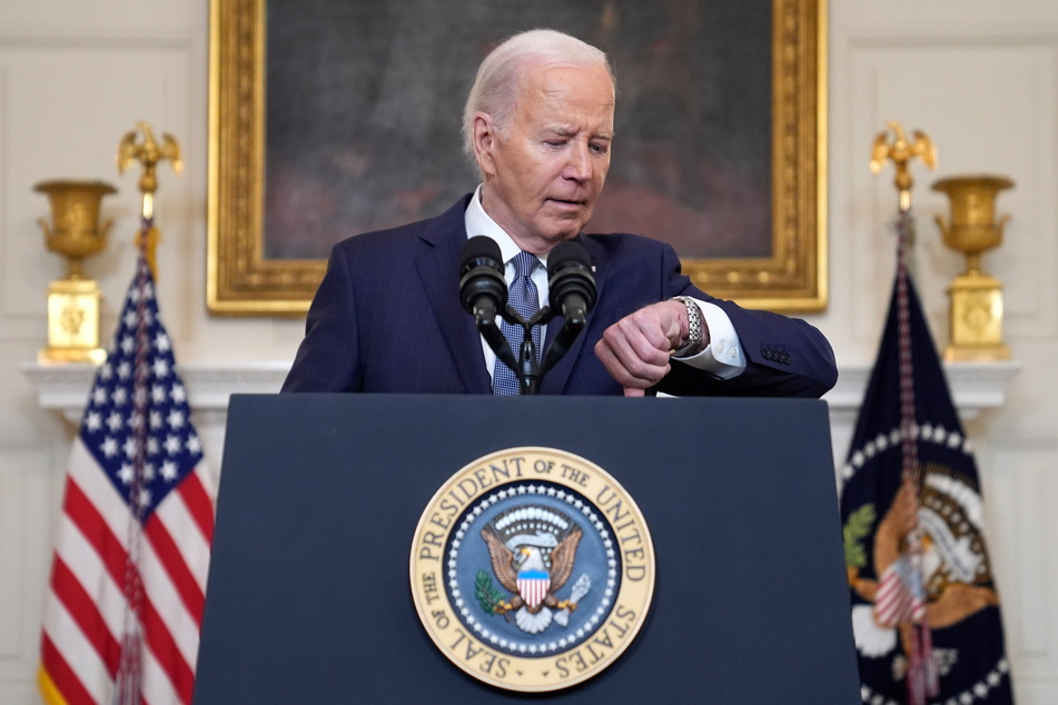 Am Sonntag verkündete US-Präsident Joe Biden (81), dass er nicht erneut für das Weiße Haus kandidieren wird. (Archivbild)