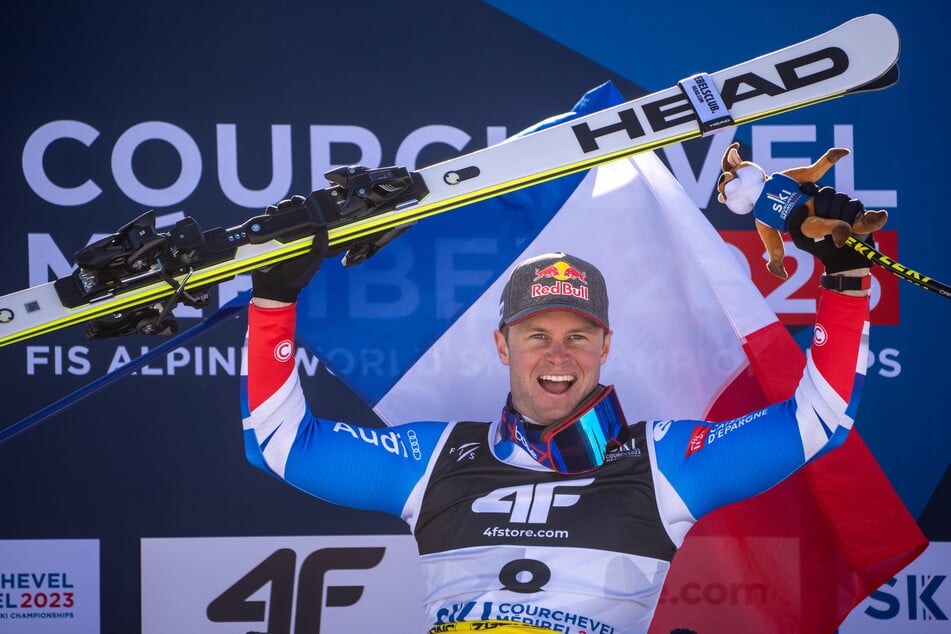 Alexis Pinturault (32) im Februar bei der WM-Siegerehrung in Courchevel.